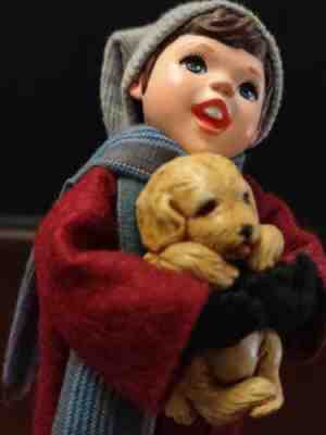 Simpich Character Doll Cobblestone Kids NICKY Boy w/ Puppy Dog