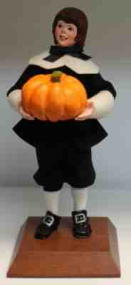 Simpich Character Dolls 2001 Thanksgiving - Pilgrim Boy 8 3/4