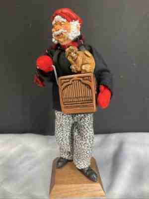 VINTAGE SIMPICH ORGAN GRINDER CHRISTMAS CAROLER LIMITED CHARACTER DOLL FIGURE